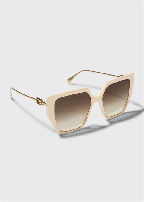 the fendi baguette 59mm butterfly sunglasses|authentic fendi sunglasses.